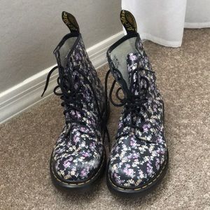 Floral Dr. Martens